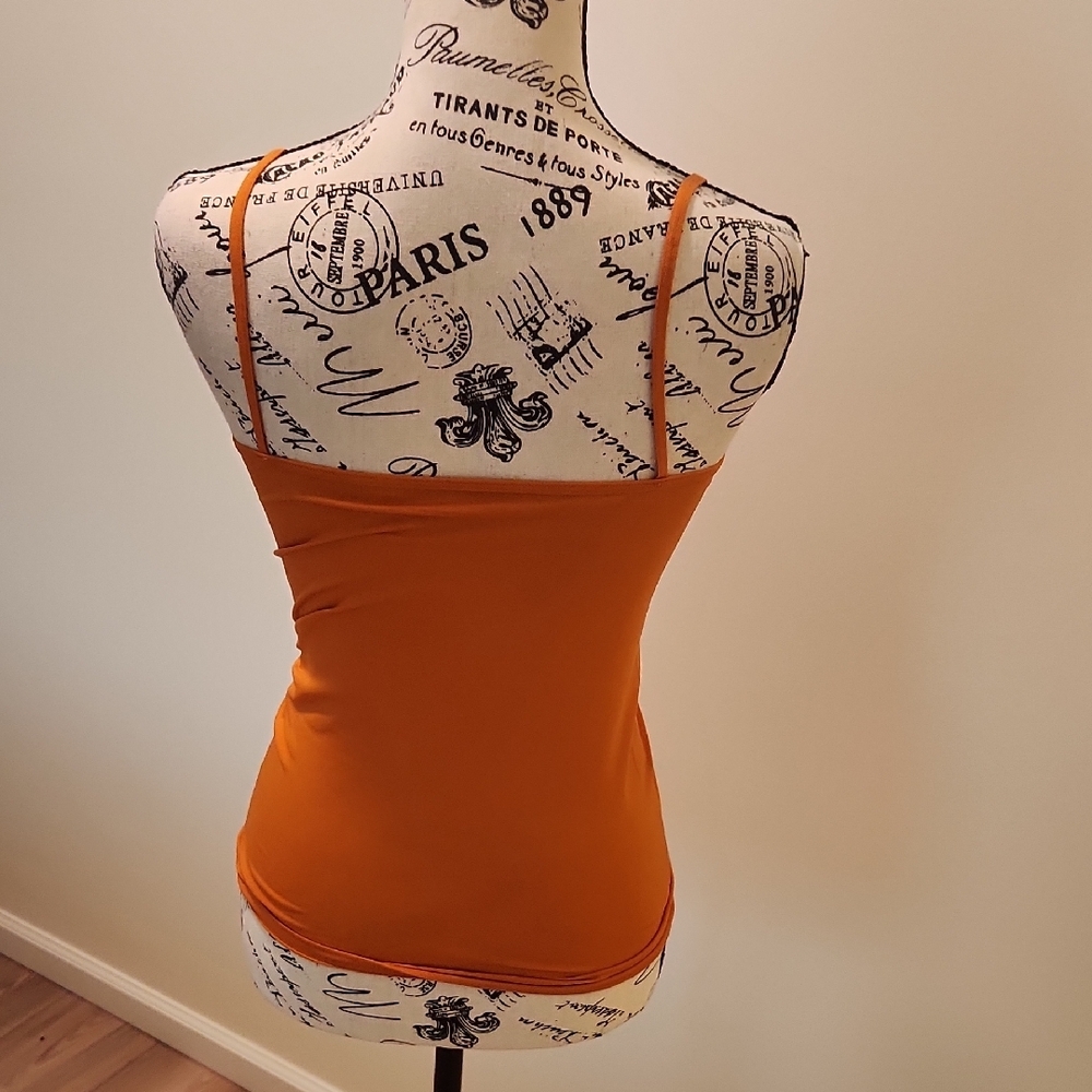 The Limited Orange Fitted Camisole Top - Picture 5 of 6